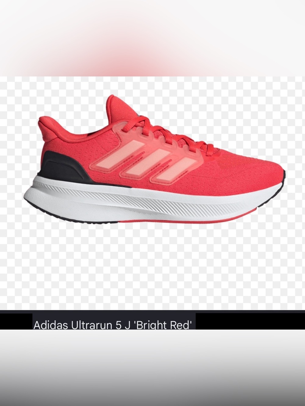 adidas UltraRun 5 J (Model JQ2961) running sneakers
Size 6.5